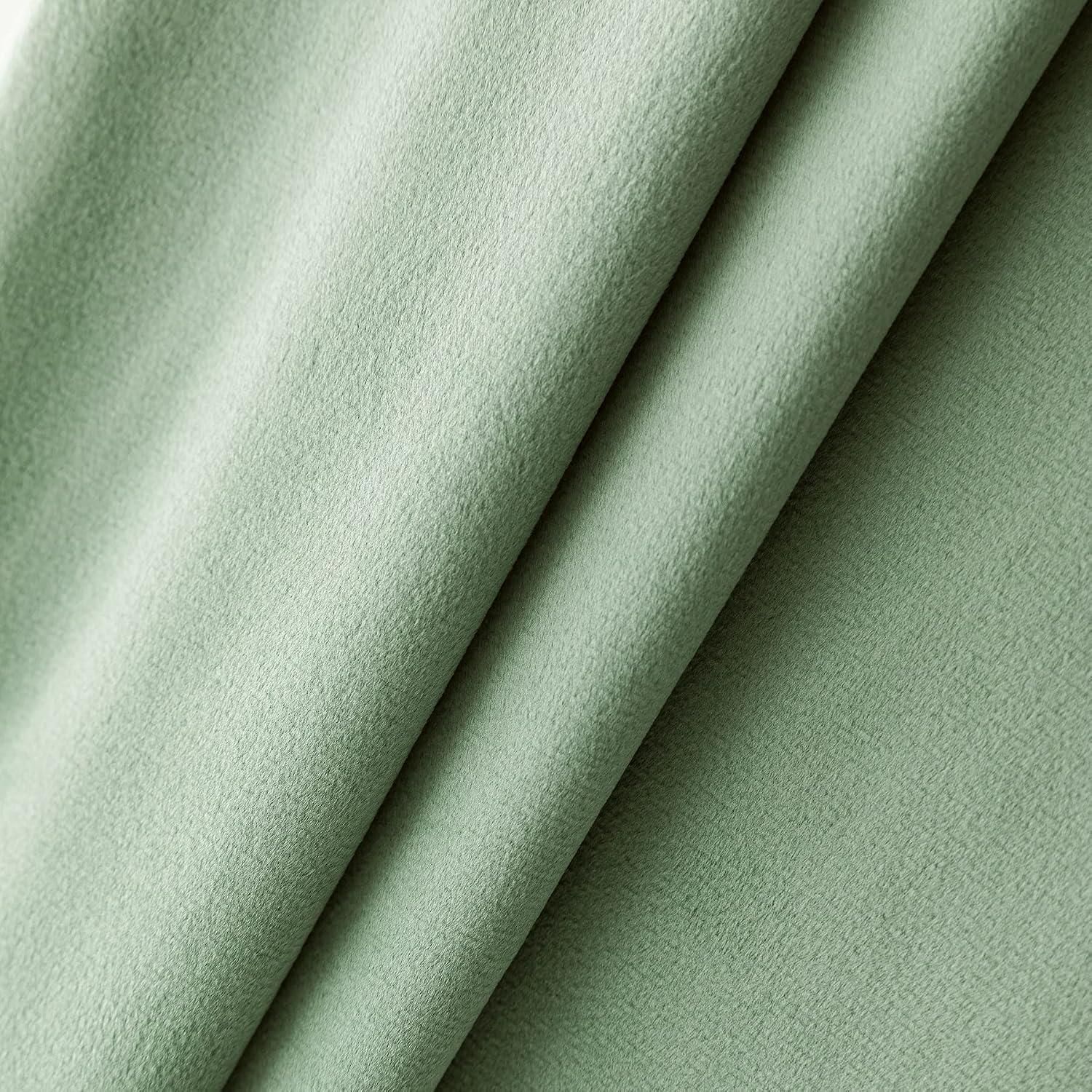 NiNi ALL SageGreen Velvet Throw Pillow Covers 26x26 Pack of 2 Decorative