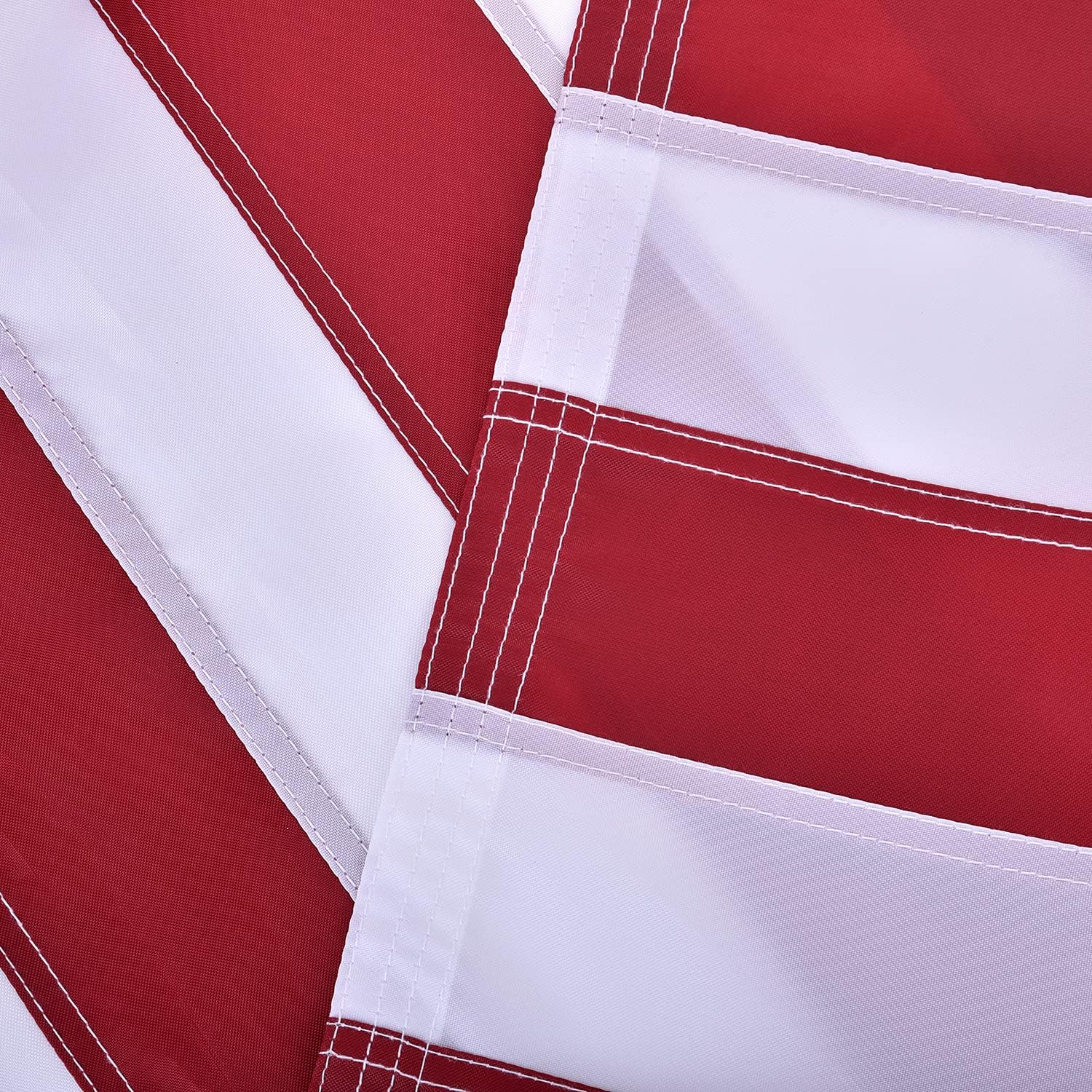 American Flag 2x3 FT, US Flag USA High Wind with Embroidered Stars, Sewn Stripes, Brass Grommets, Durable USA Flag Outdoor Outside
