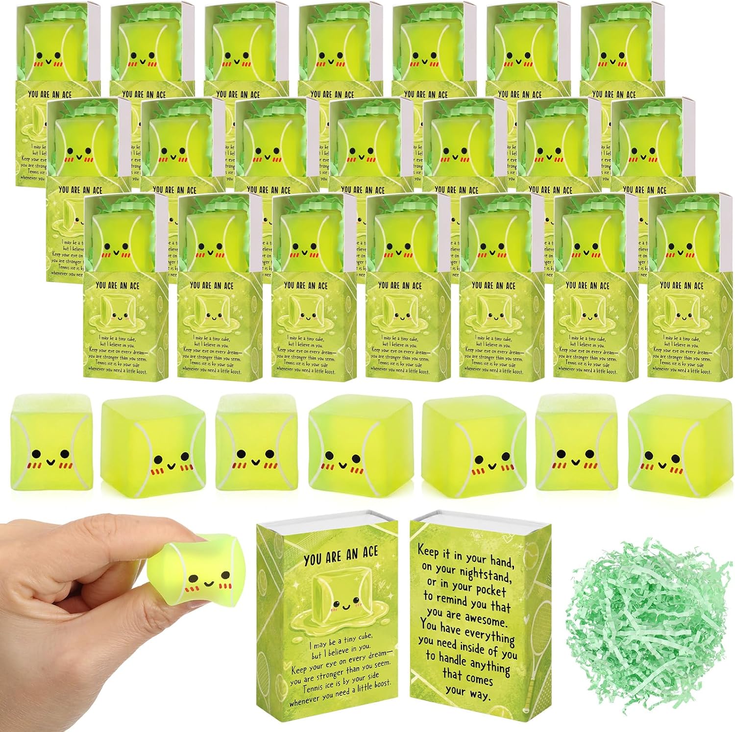 24 Sets Tennis Party Favors Bulk Inspirational Tennis Gift Bag Fillers