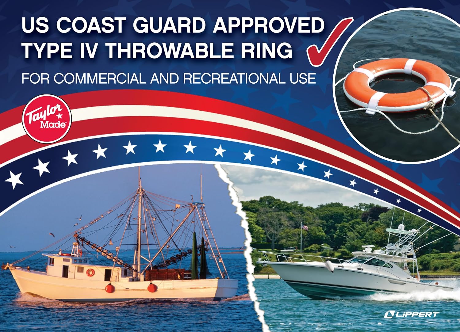 Taylor Made Coast Guard Approved Life Ring