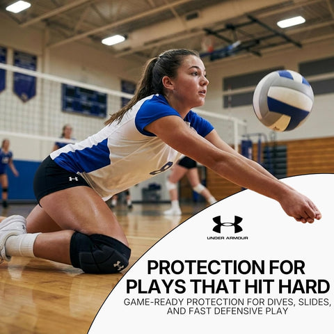 Under Armour Volleyball Knee Pads, Set of 2