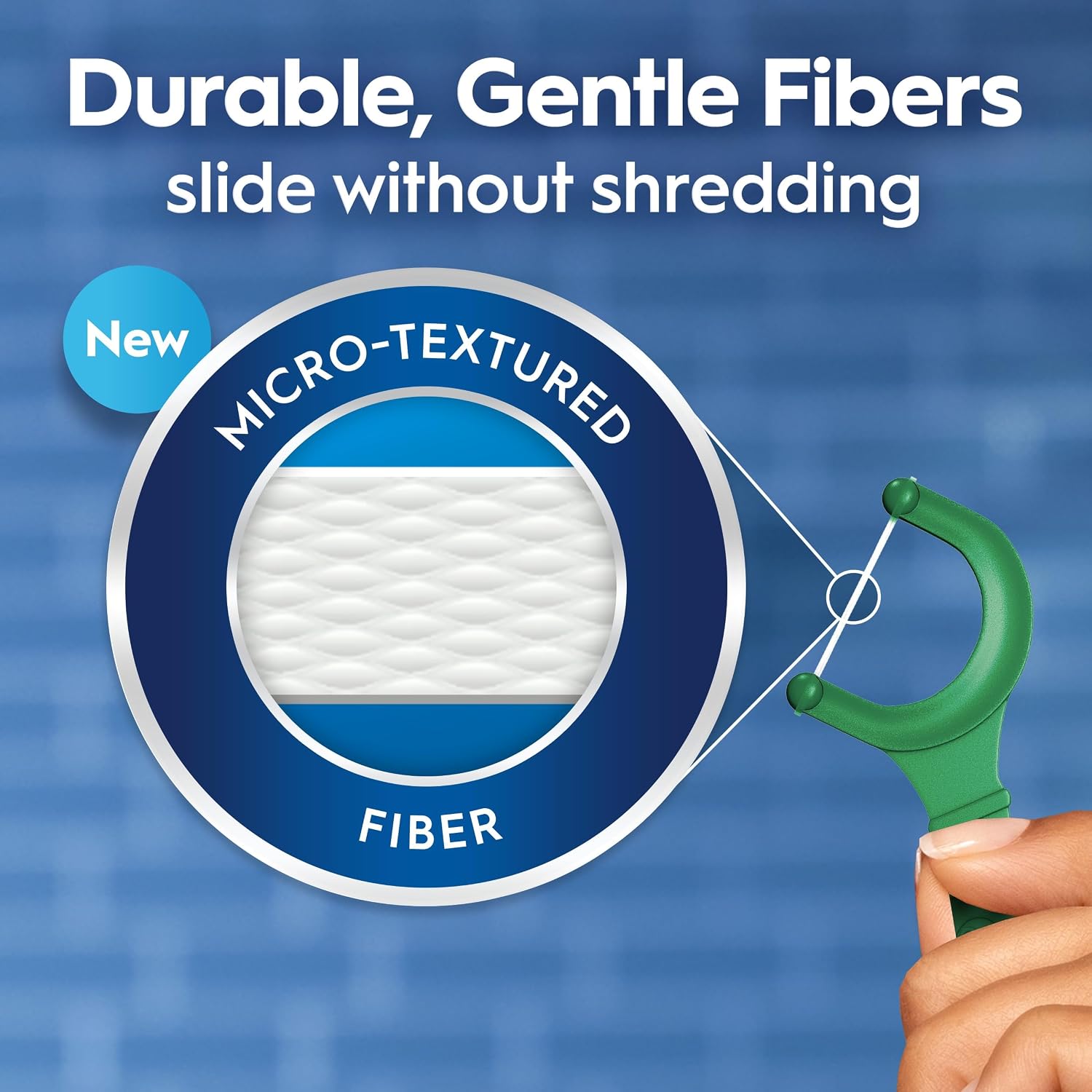 Oral-B Glide Mint Dental Floss Picks with Long Lasting Scope Flavor, 75 Count, Pack of 3