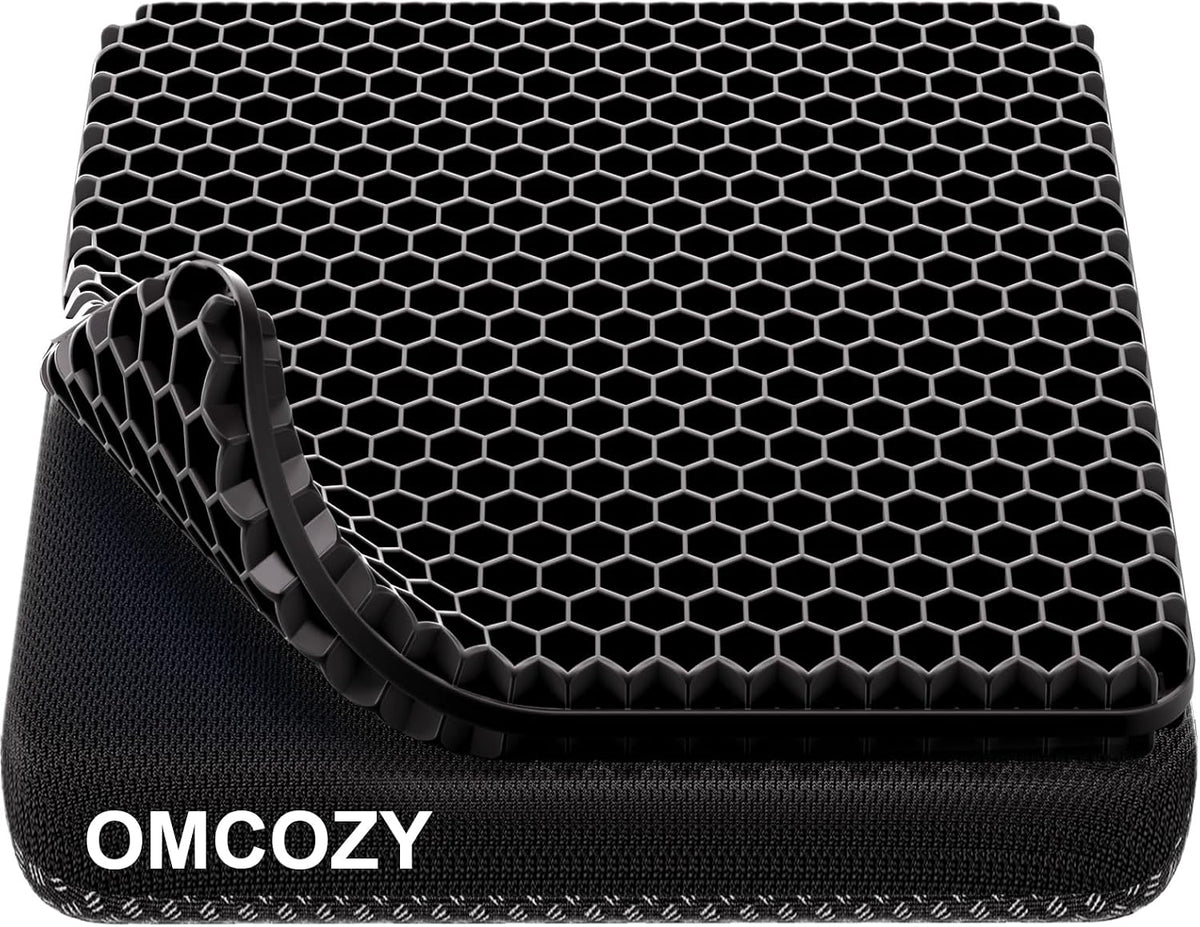 Gel Seat Cushion, Cooling Honeycomb Design for Office Chair Car Wheelchair