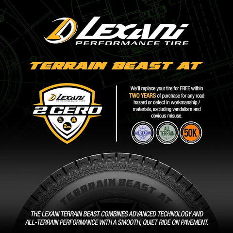 Lexani Terrain Beast AT 215/75R15 100T