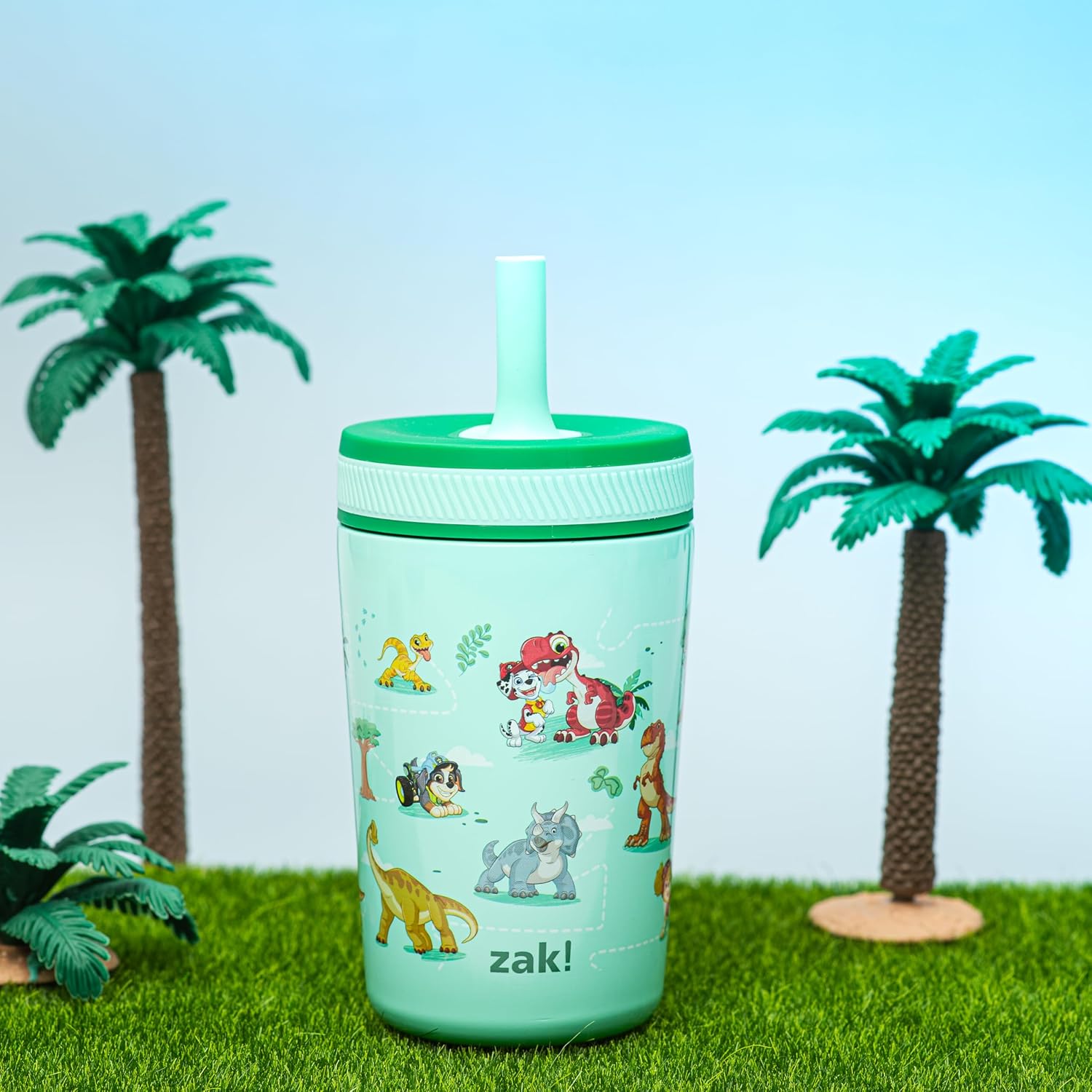 Zak Designs PAW Patrol Kelso 12oz Stainless Steel Leak-Proof Toddler Cup
