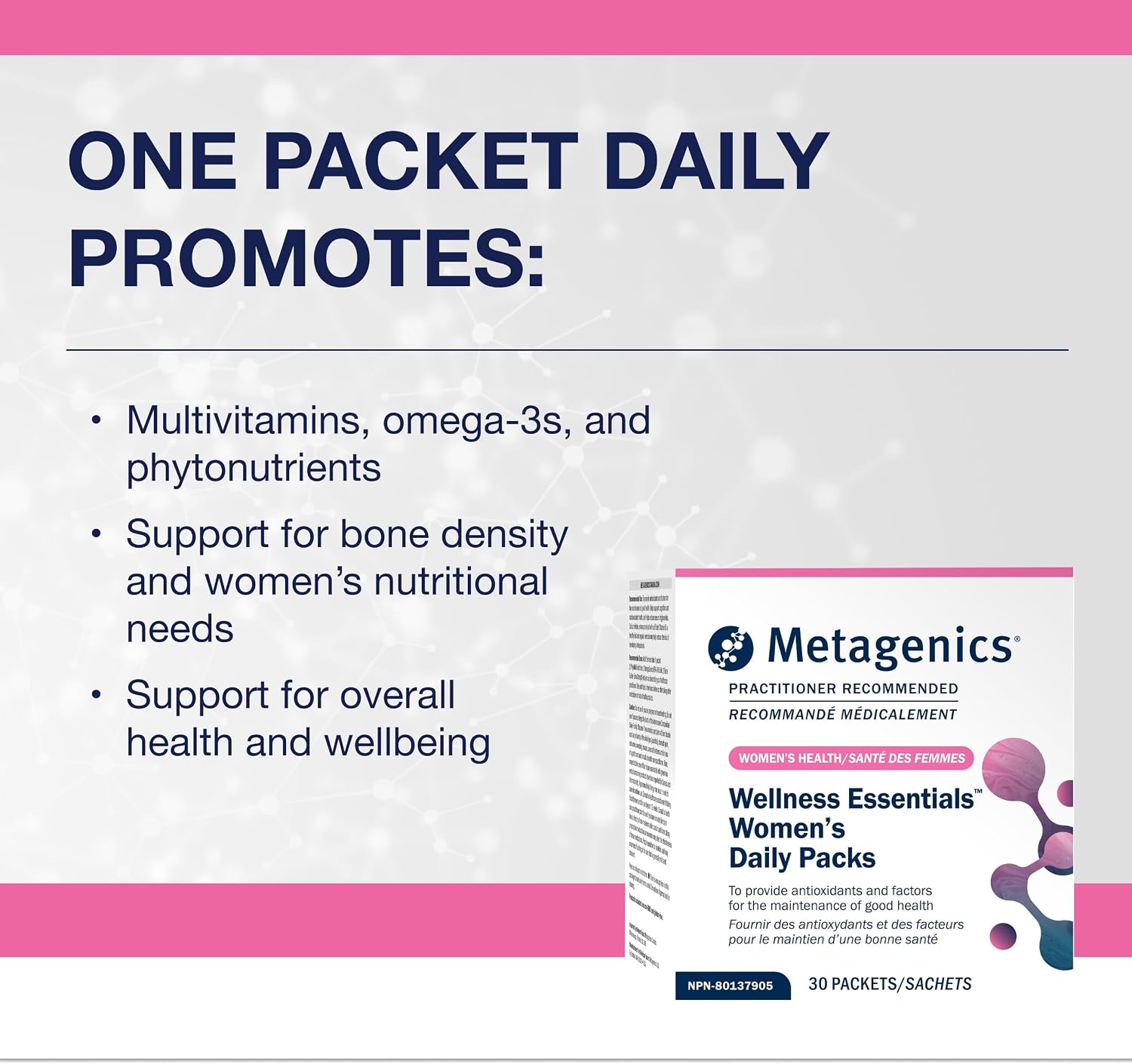 Metagenics Wellness Essentials Women's, 30 Daily Packets