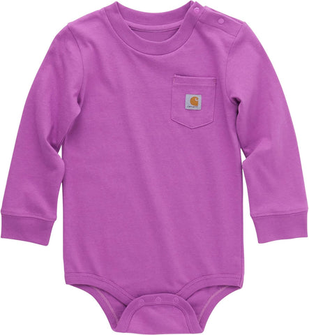 Carhartt Unisex Baby Long-Sleeve Bodysuit