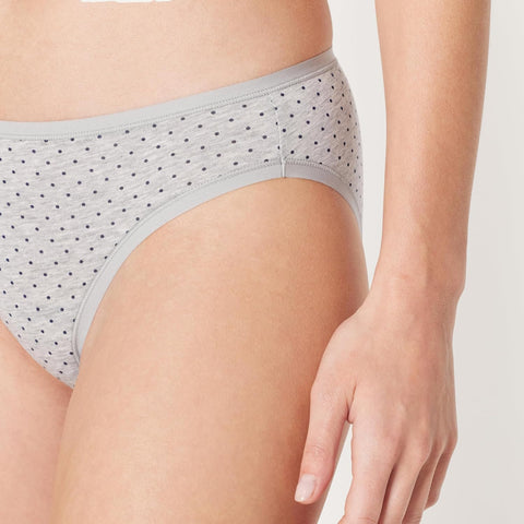 Amazon Essentials Women's Cotton Spandex Bikini Brief Underwear (Available in Plus Size)