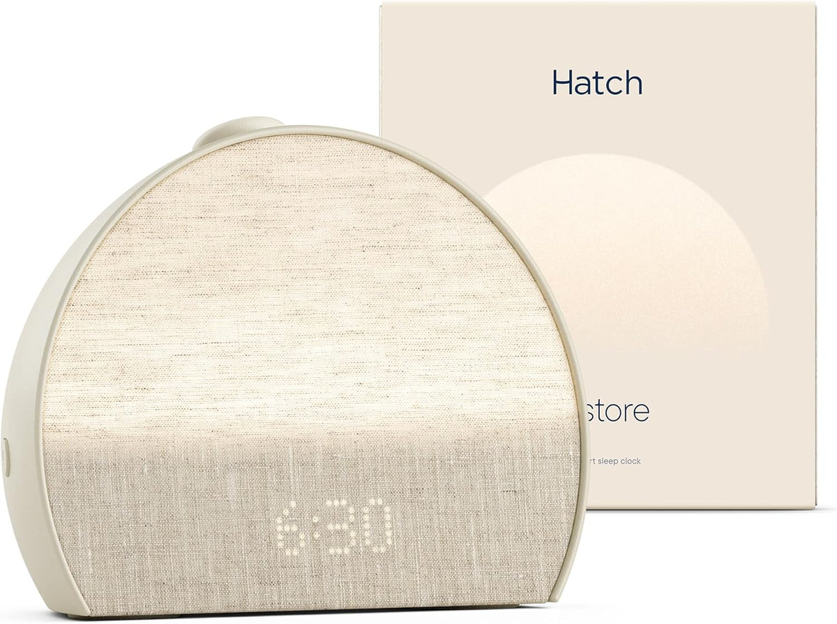 Hatch Restore 3 Sunrise Alarm Clock & Sound Machine, Smart Light (Putty)