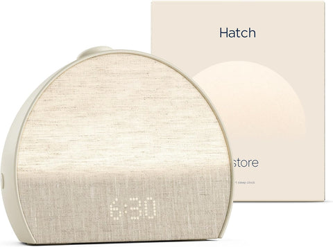 Hatch Restore 3 Sunrise Alarm Clock & Sound Machine, Smart Light (Putty)