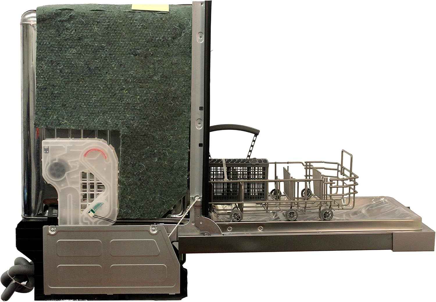 SPT SD-9254SSB 18″ Wide Built-In Stainless Steel Dishwasher w/Heated Drying, ENERGY STAR, 6 Wash Programs, 8 Place Settings and Stainless Steel Tub