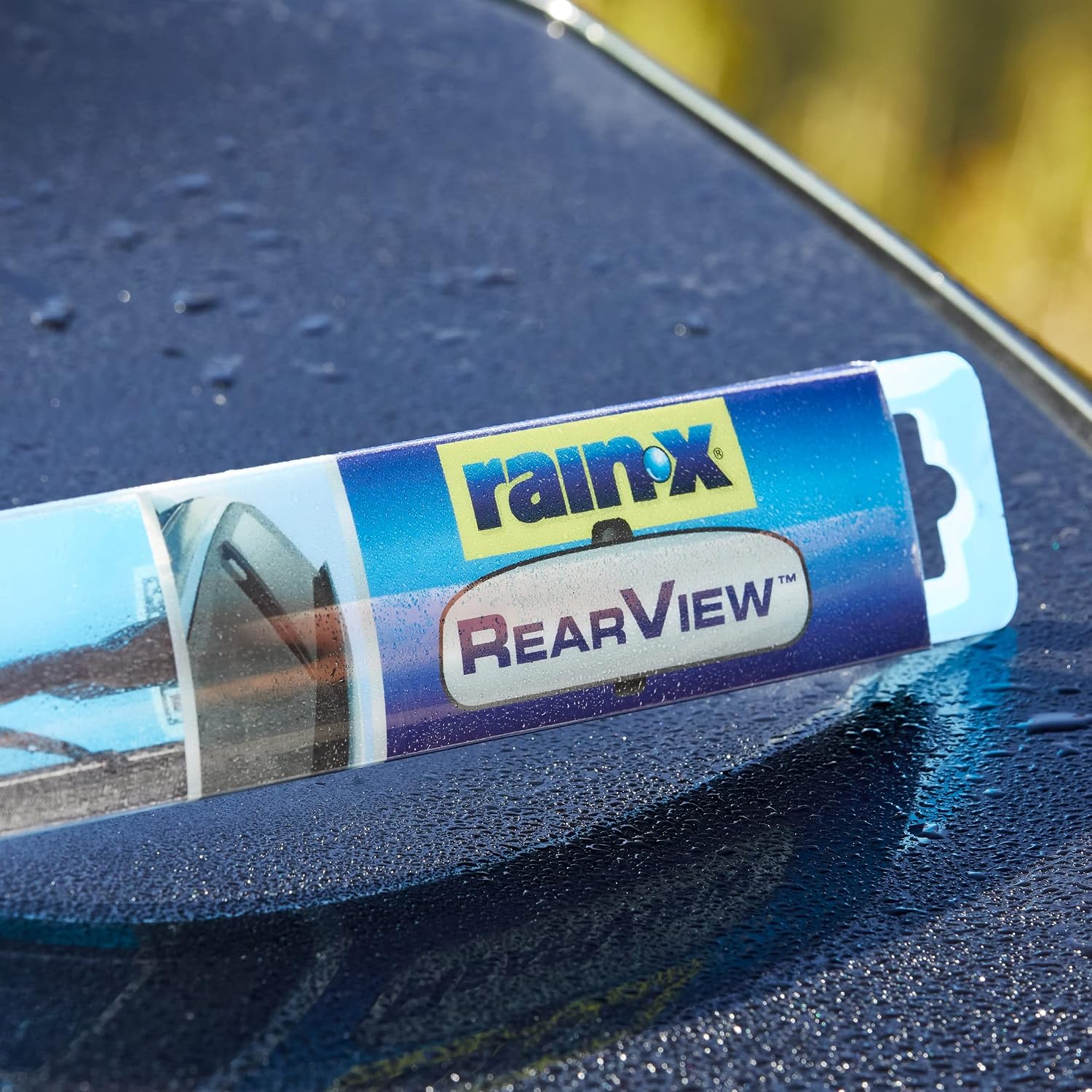 Rain-X 850019 RearView 10-1 Rear Wiper Blade, 10 Inch Conventional Rear Wiper Blade, Fits J-Hook (Pack Of 1), Automotive Replacement Wiper Blades That Meet Or Exceed OEM Quality And Design Standards
