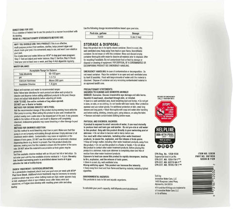 HTH 52030B, Swimming Pool Care Shock, 6 Pack