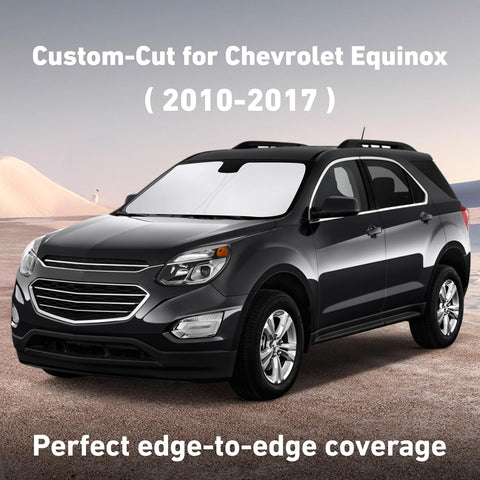 EcoNour Windshield Sunshade Compatible for Chevrolet Equinox 2010-2016 2017