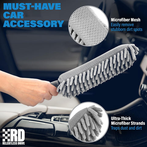 Relentless Drive Car Duster Interior - New Car Accessories for Women & Men