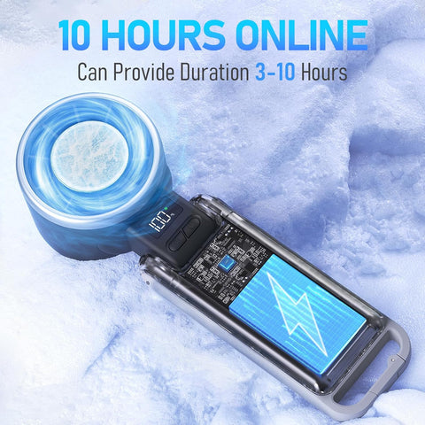 PlayHot Portable Handheld Cooling Fan, Travel Essentials, Gifts for Women