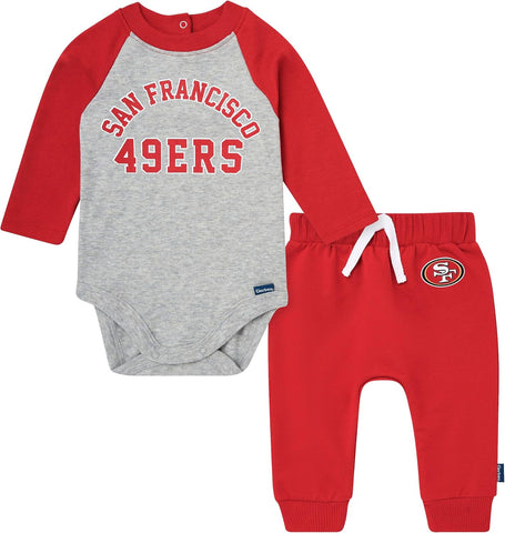 Gerber NFL unisex-baby Nfl Onesie Bodysuit and Jogger Set