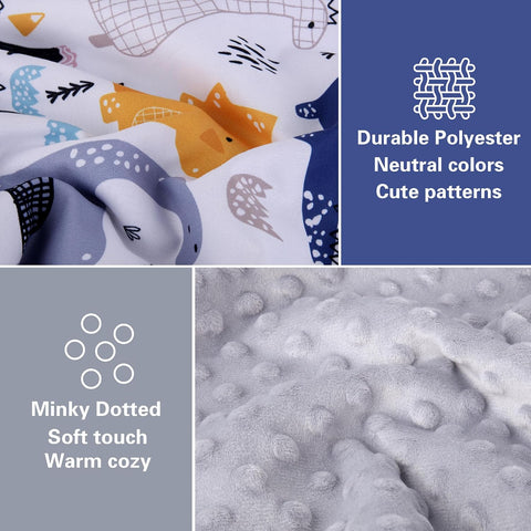 Rquite Car Seat Cover Baby Boy, Peekaboo Opening Infant Carseat Canopy