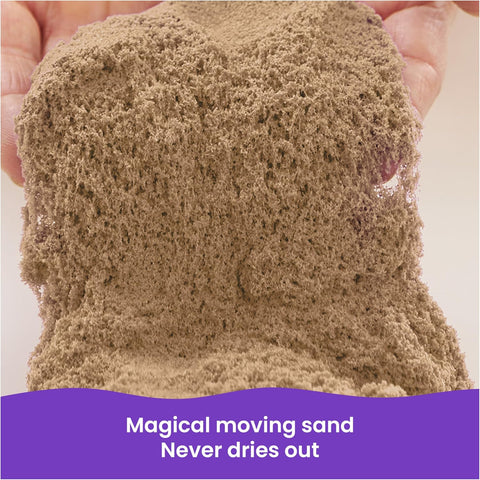 Kinetic Sand 3.25lb Beach Sand Amazon Exclusive, Sensory Toys, Ages 3+
