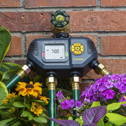 Melnor AquaTimer™ 4-Zone Programmable Digital Timer: Independent Zones