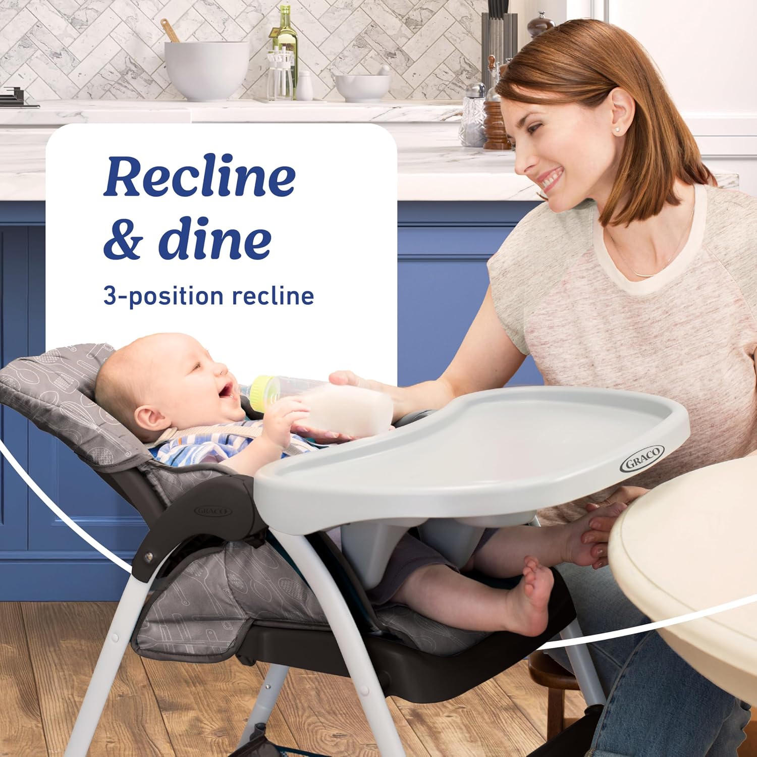 Graco Slim Snacker Highchair, Whisk