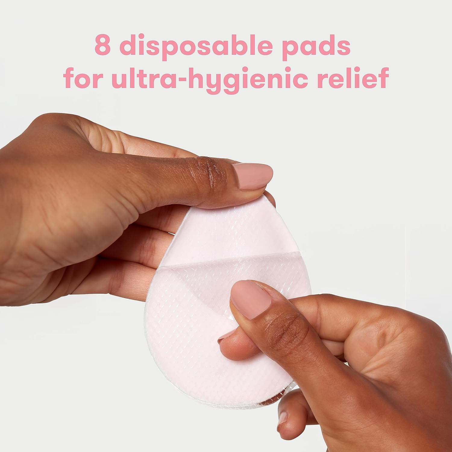 Frida Mom Nursing Pads, Cooling Hydrogel Nipple Pads for Hydration, 8ct