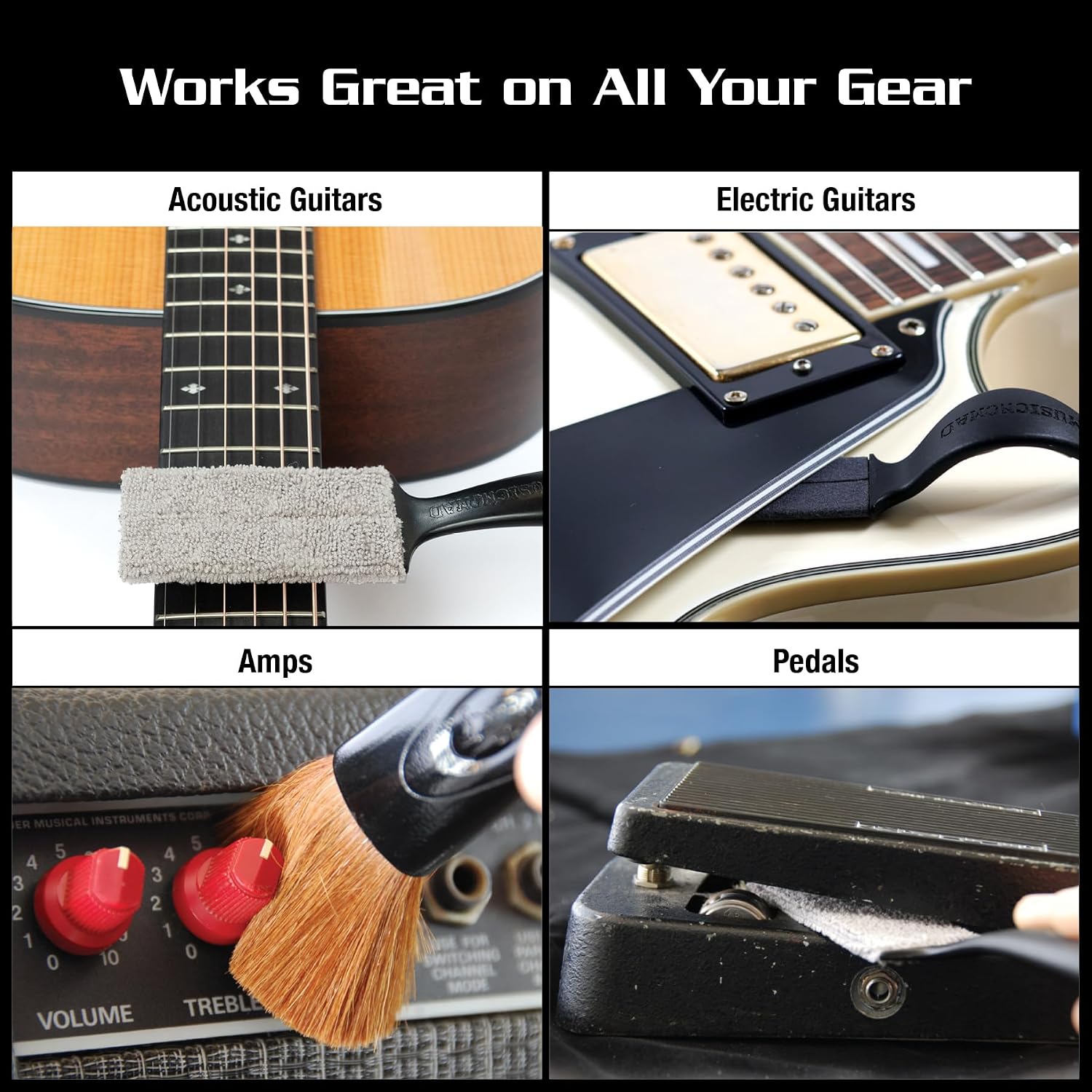 MusicNomad Nomad Guitar Cleaning Tool Set (MN204)