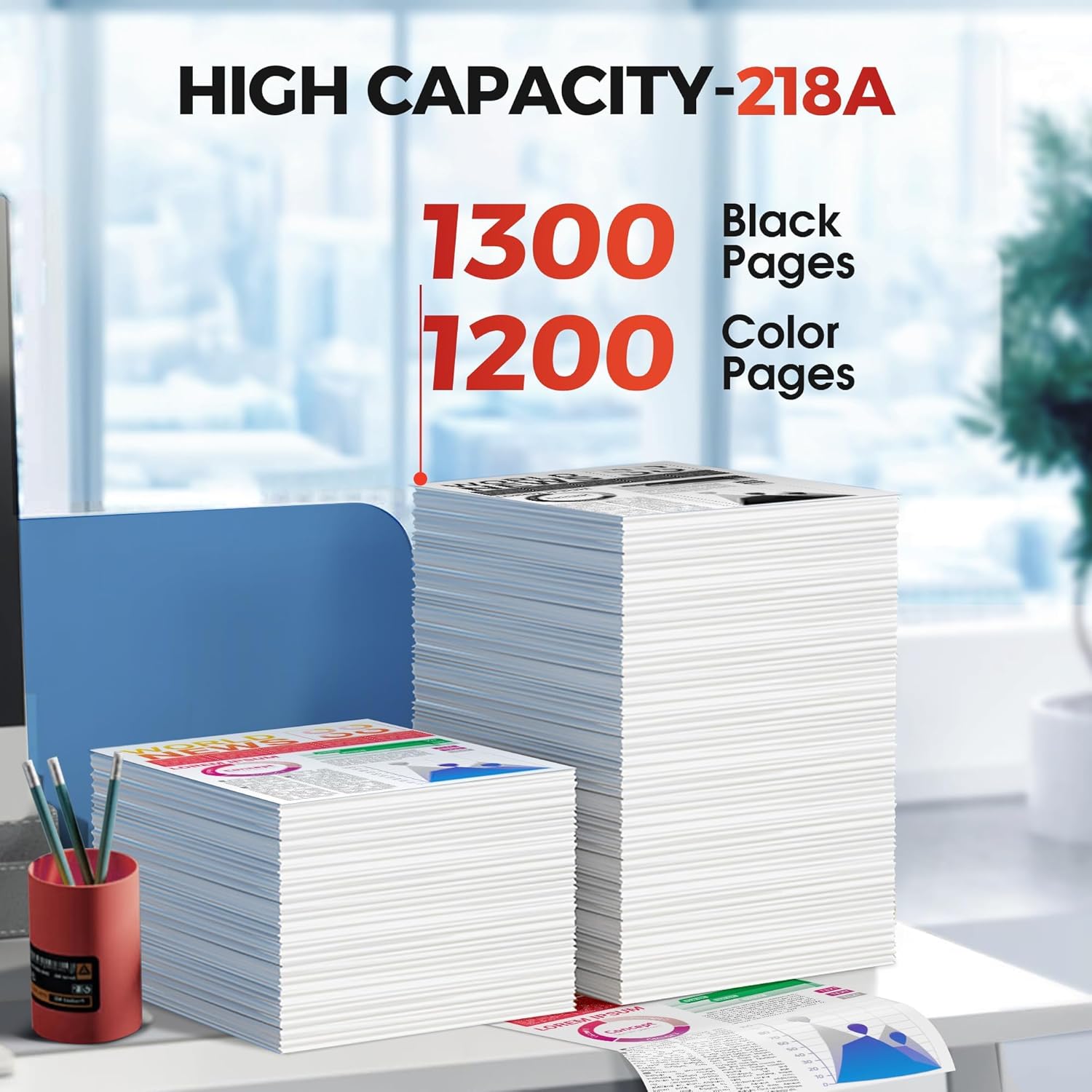 218X 218A Toner Compatible for HP 218A Work for HP 3301 Toner Cartridges