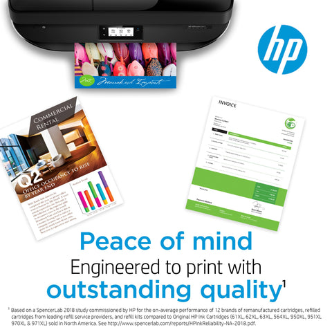 HP 64XL Tri-color High-yield Ink Cartridge | Works with HP ENVY Inspire 7950e; ENVY Photo 6200, 7100, 7800; Tango Series | Eligible for Instant Ink | N9J91AN