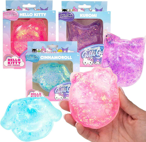 Horizon Group USA Slimygloop Gelli Gels, Hello Kitty & Friends 3 Pack