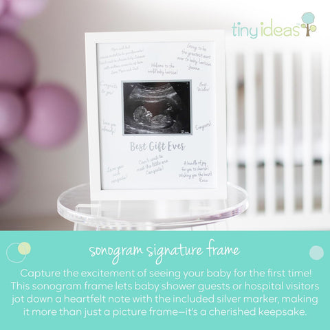 Guest Signature Sonogram Keepsake Frame