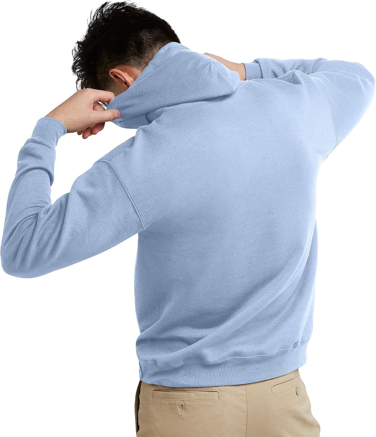 Hanes Men's Hoodie - EcoSmart Fleece Hooded Sweatshirt for Men & Women - Midweight Fleece - Big & Tall Available