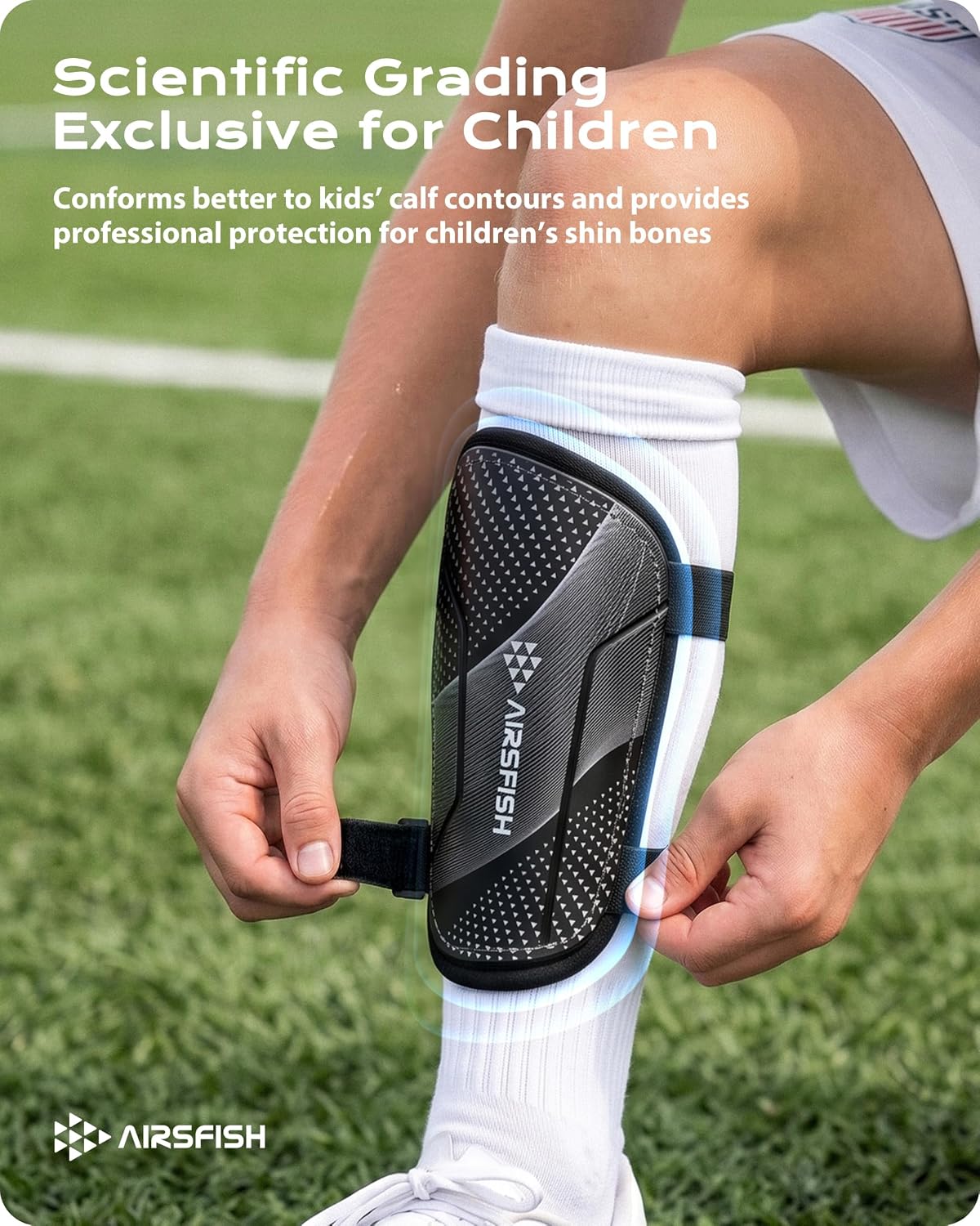 Shin Guards Soccer Kids Youth CE&CPC Shin Pads Protection Gear