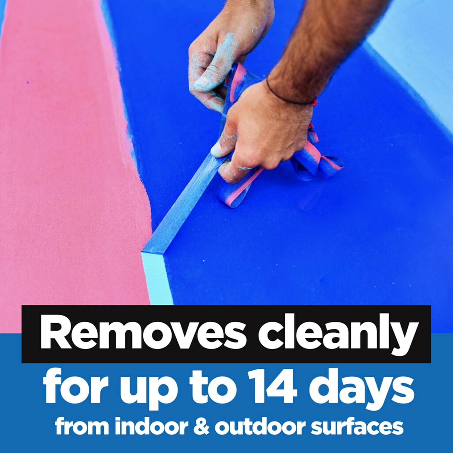 ScotchBlue Original Painter's Tape 2090-24VR4-A, 0.94 in x 60 yd (24mm x 54.8m), 4 Rolls/Pack