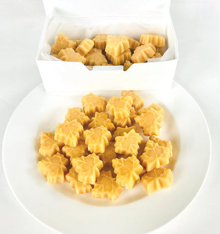 Barred Woods Pure Vermont Organic Maple Candy - 1/2 Pound Box of Maple Sugar Candy