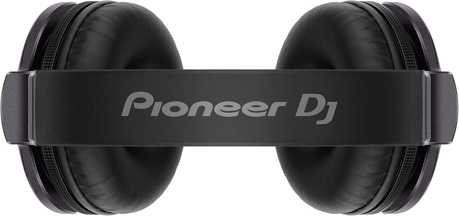 Pioneer DJ HDJ-CUE1 On-Ear Wired DJ Headphones, Foldable, Dark Silver