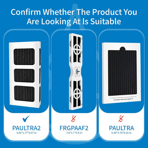 FPPWFU01 & PAULTRA2 Water & Air Filter replacement 2+2 Combo