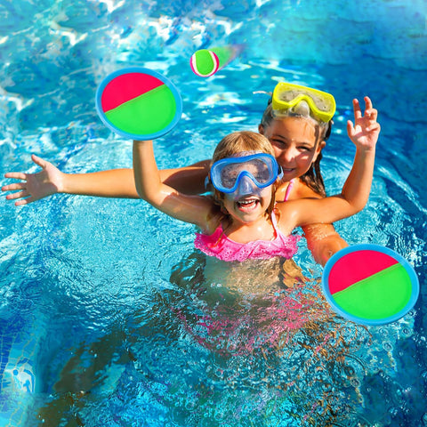 Ayeboovi Toss and Catch Ball Game Outdoor Beach Pool Toys for Kids Age 3-12