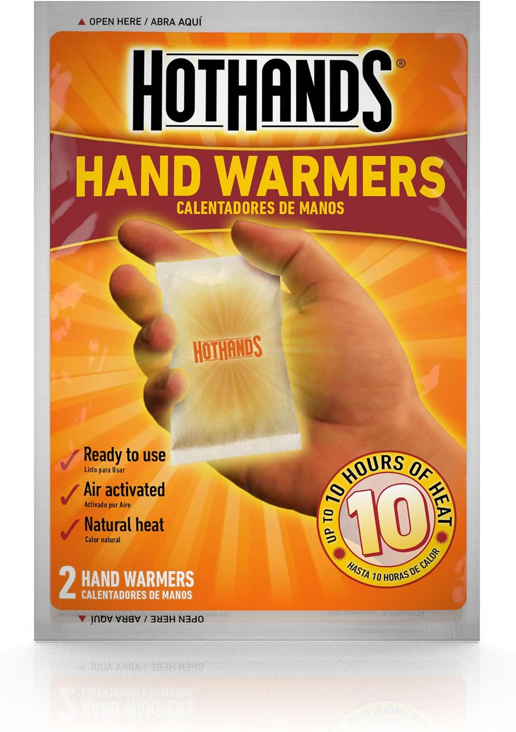 HotHands Hand Warmers Value Pack, 10 Pairs - America's Favorite Warmer