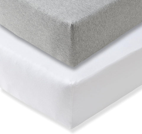 Burt's Bees Baby Organic Cotton Fitted Crib Sheet, Unisex Baby Beddings