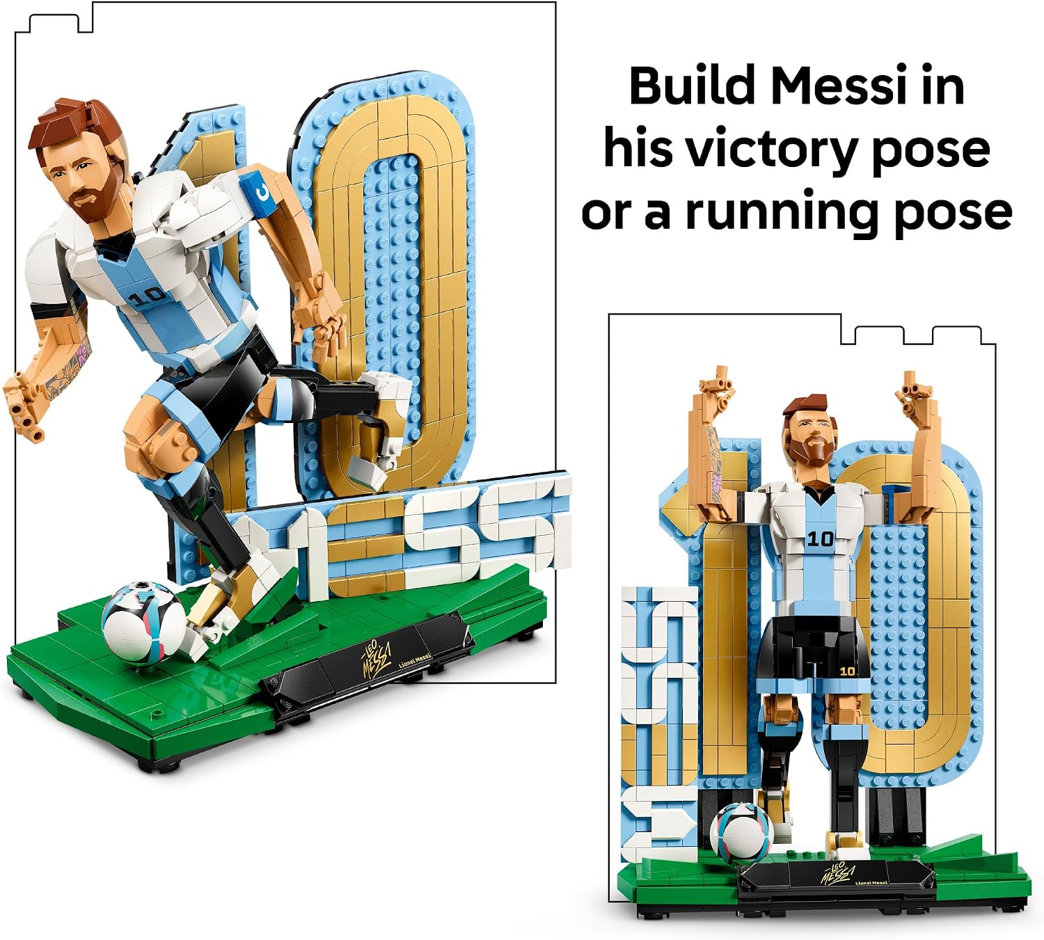LEGO Editions Lionel Messi – Soccer Legend 43015