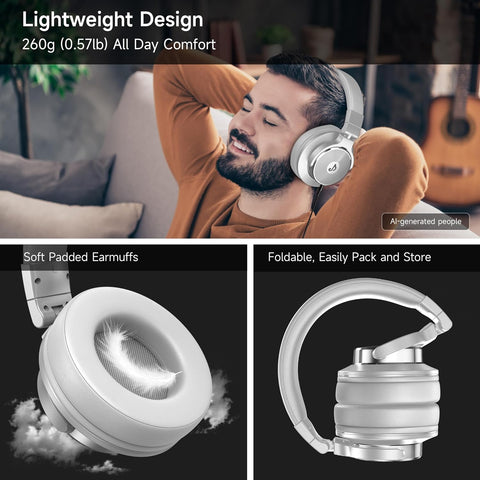 Wired Headphones, Over Ear Headphones for Studio Monitor & Mixing DJ