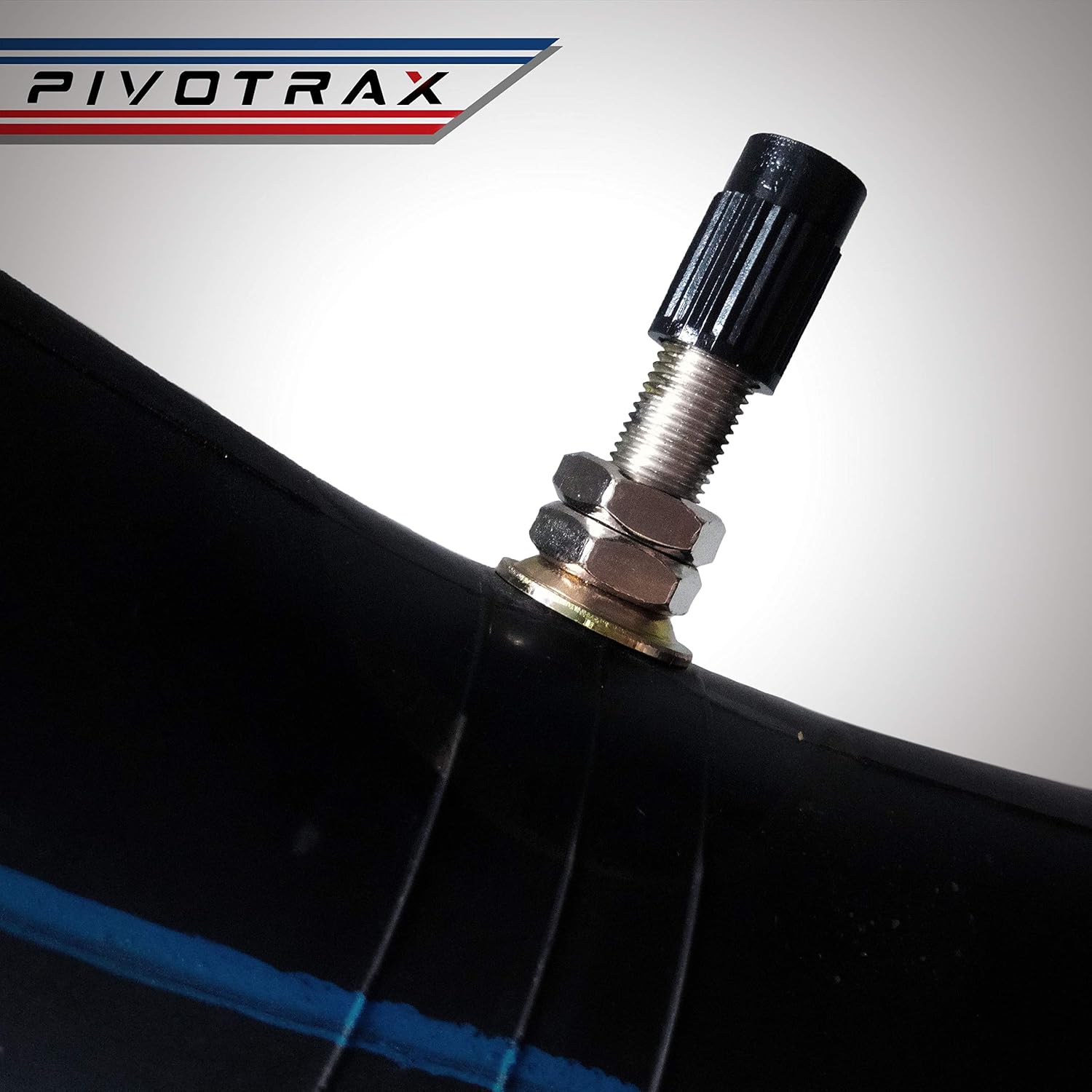 PIVOTRAX-100/90-19 (4.10 X 19) Heavy Duty Motorcycle Tube - 3mm Thick - TR4 Valve