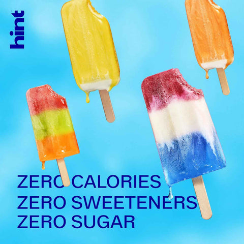 Hint Flavored Water Zero Sugar 0 Calories - Star Spangled Variety (12 pack)