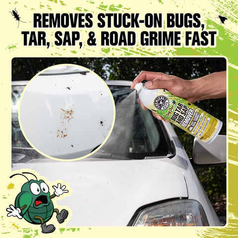 Chemical Guys, Bug, Sap & Tar Remover, Fast-Acting Pre-Wash Spray, 15 oz