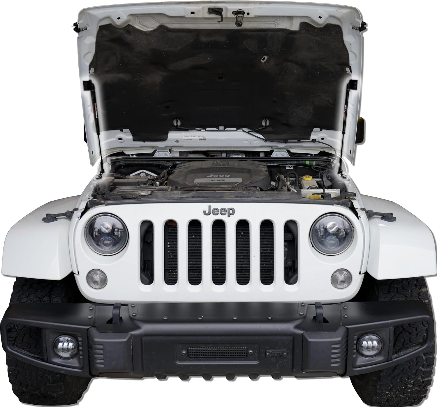 Redline Tuning 21-20002-02 Hood Quicklift Plus Fits Wrangler JK 2007-2017