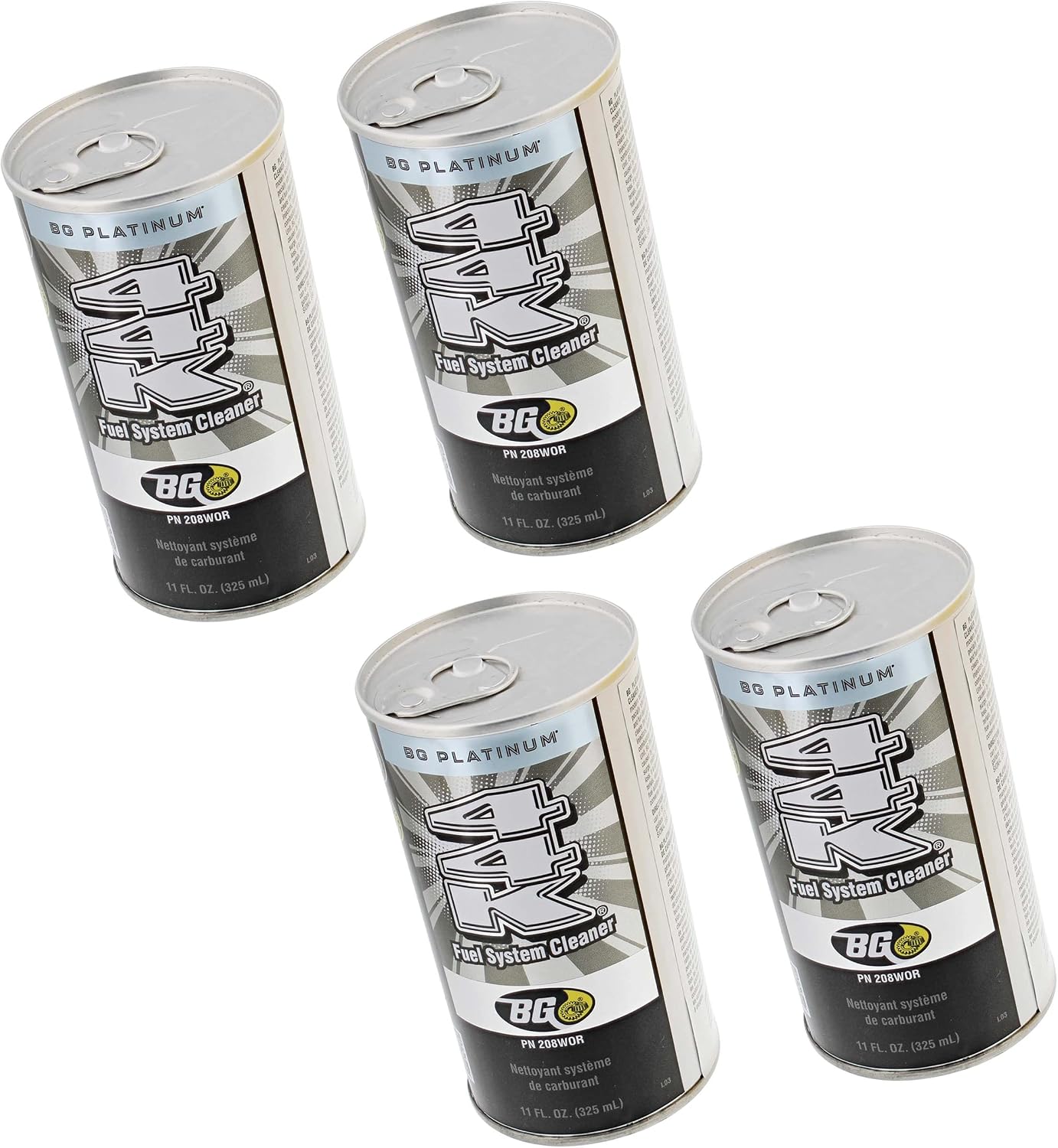 44K Fuel System Cleaner Power Enhancer - 4 Pack