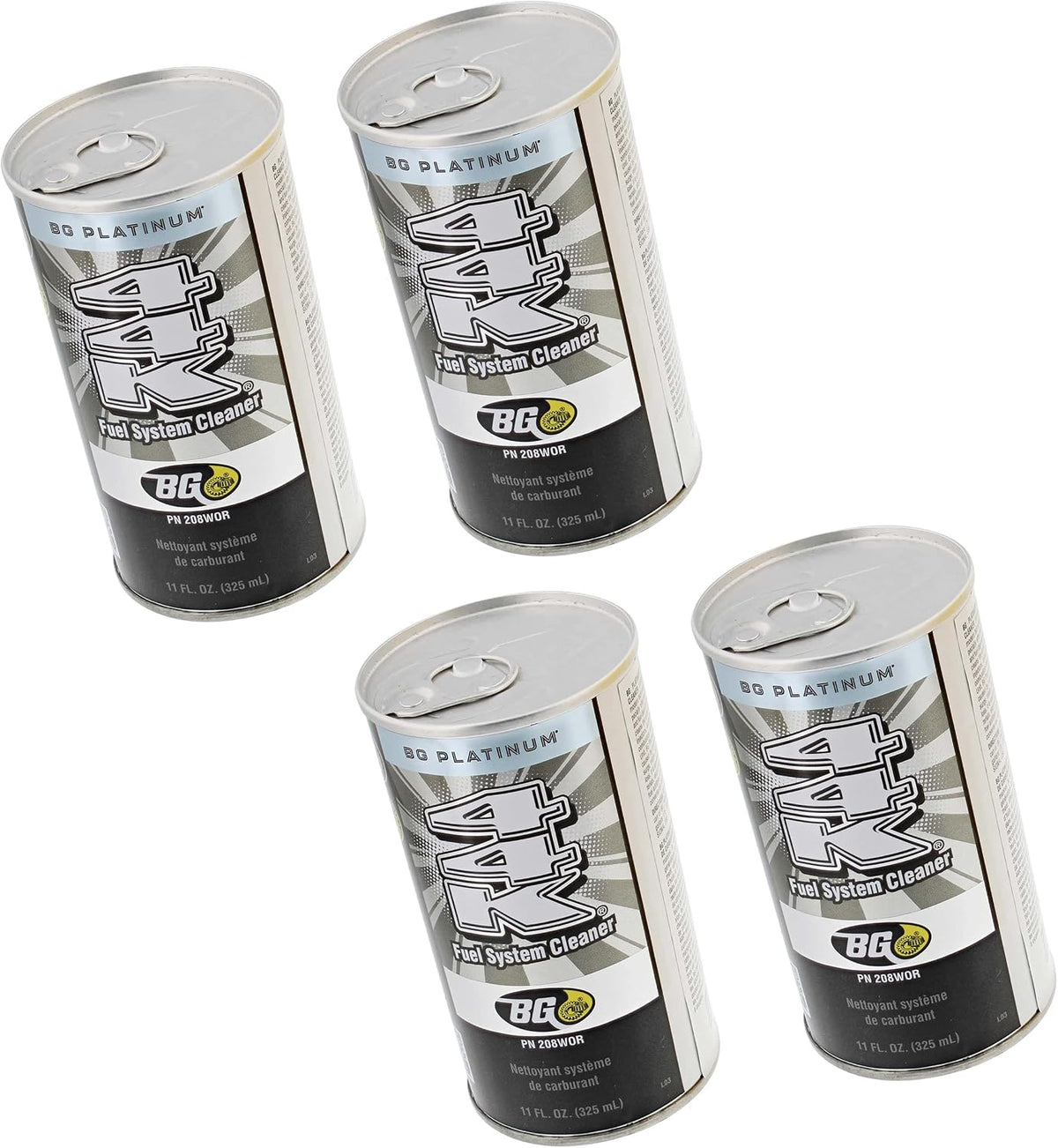 44K Fuel System Cleaner Power Enhancer - 4 Pack