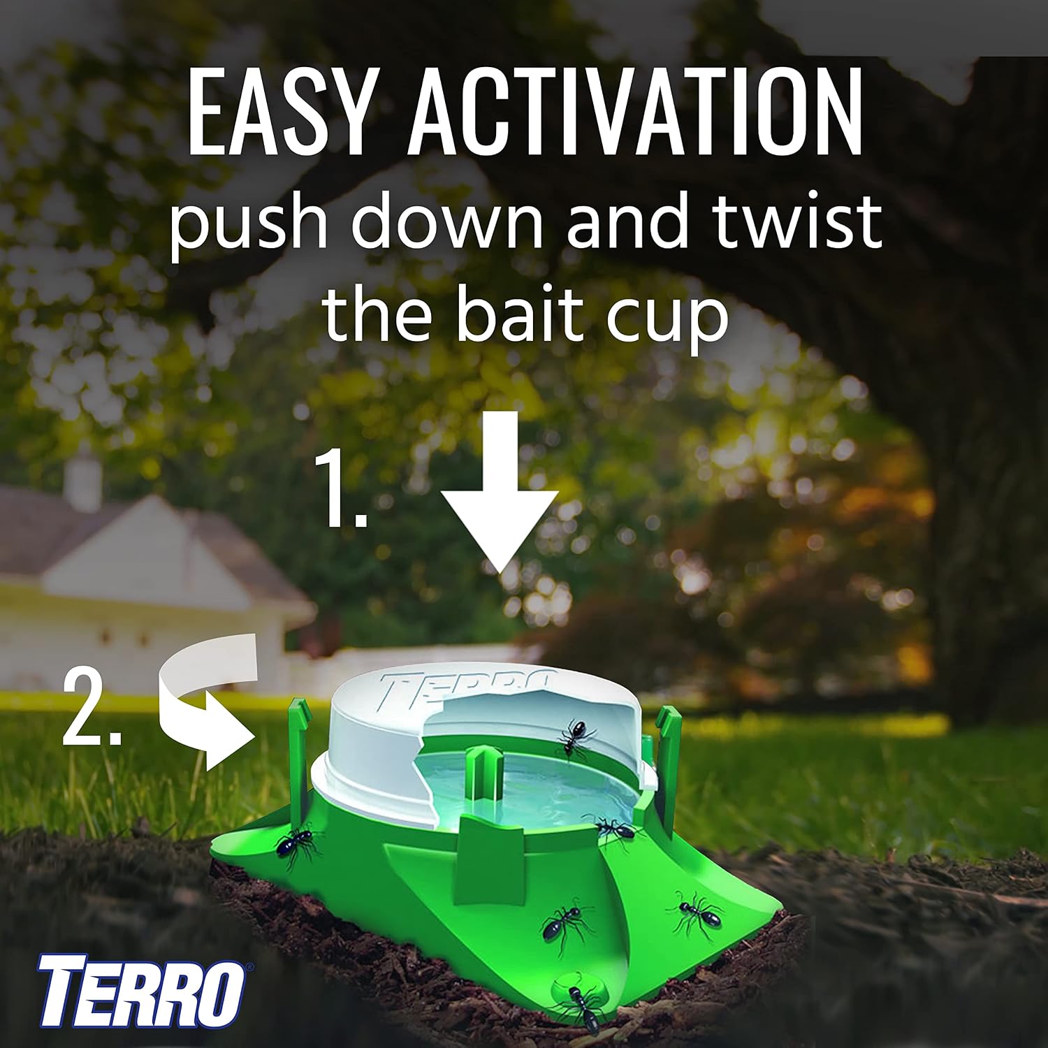 TERRO Outdoor Liquid Ant Bait Stations, 12-Pack