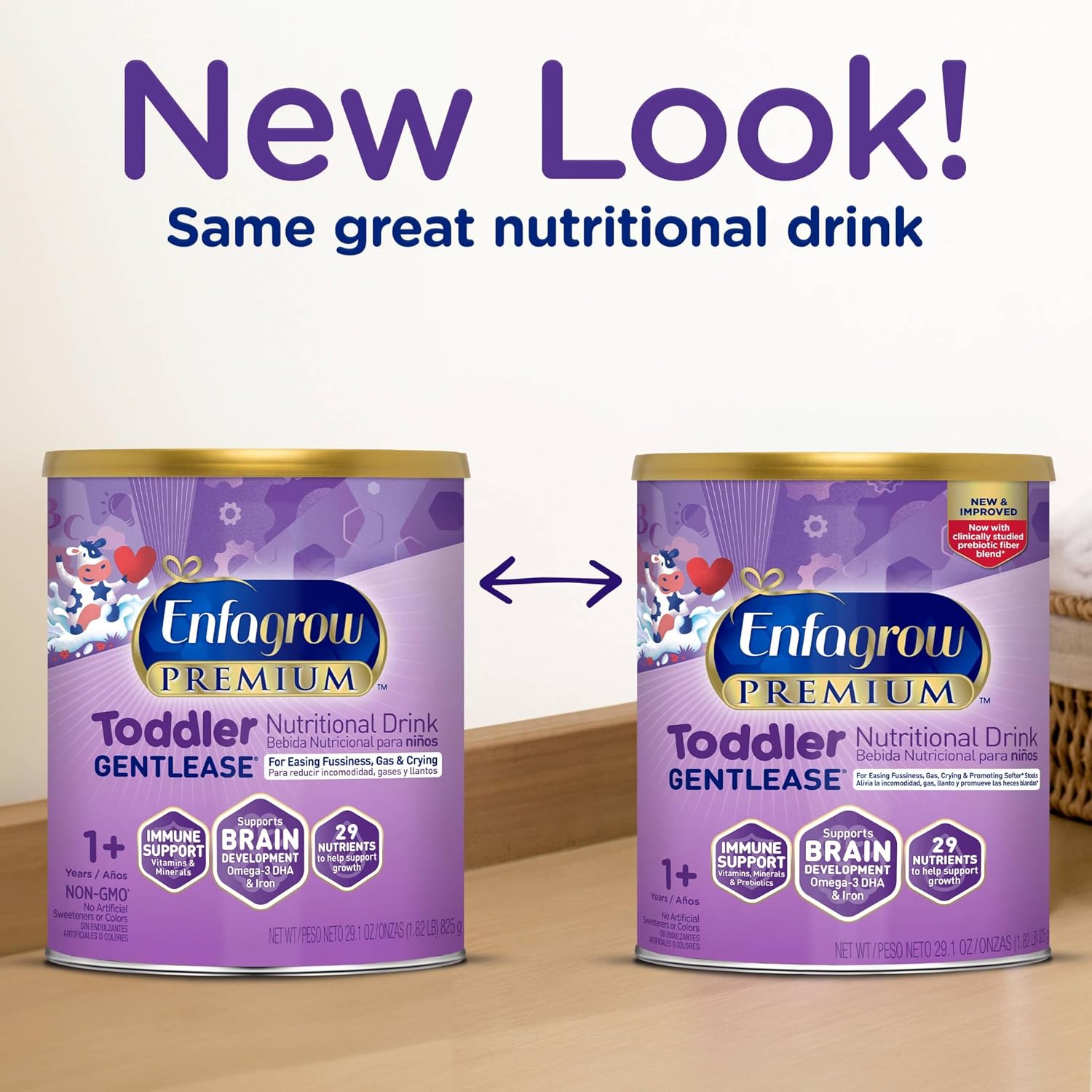Enfagrow PREMIUM Gentlease Toddler Nutritional Drink 29.1 Oz